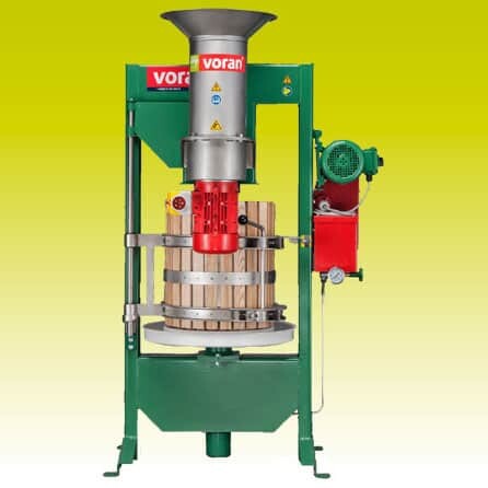 VORAN Basket press 60K with centrifugal mill RM1,5