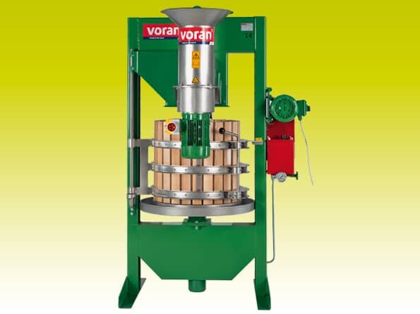 VORAN Basket press 100K with centrifugal mill RM1,5